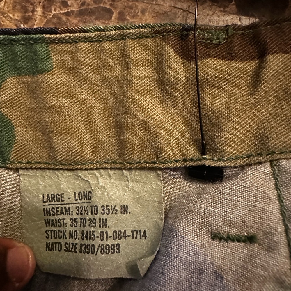 Camo army pants - Picture 2 of 3